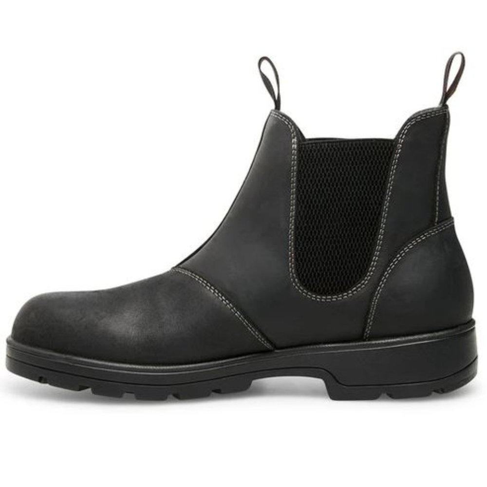Steve Madden Men's Builder Leather Chelsea Boot - Picture 4 of 8